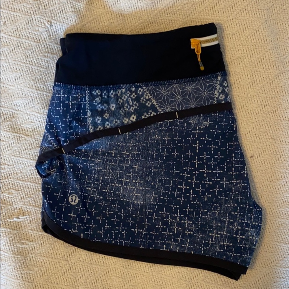 Lululemon speed shorts